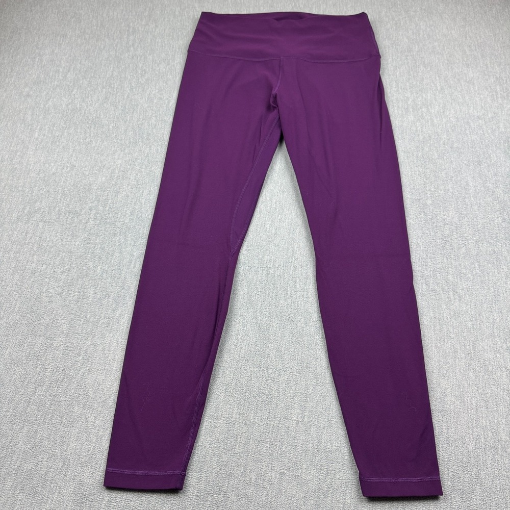 Lululemon Align Pant Leggings Womens 12 Purple High-Rise Stretch Yoga Gym Train‎